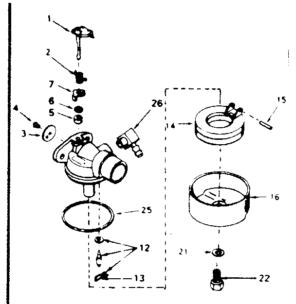 Carburetor no.632063