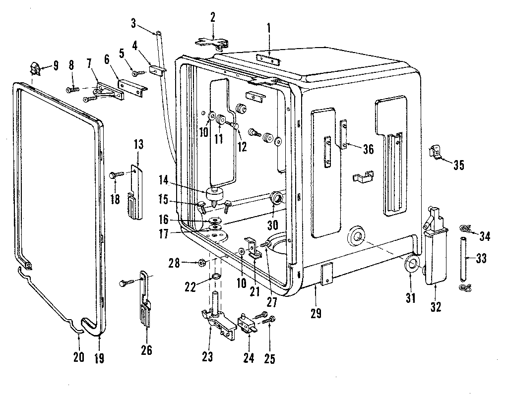 Tub details