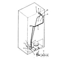 Kenmore 2538357753 ice maker installation parts diagram