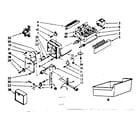 Kenmore 2538357743 ice maker parts diagram