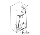 Kenmore 2538757283 ice maker installation parts diagram