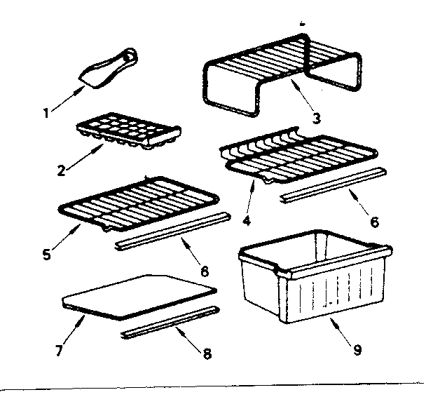 Shelves and accessories