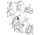 Kenmore 11087575700 bulkhead parts diagram
