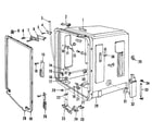 Kenmore 5871406586 tub details diagram