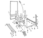 Kenmore 5871406586 frame details diagram