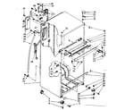 Kenmore 1068646482 cabinet parts diagram