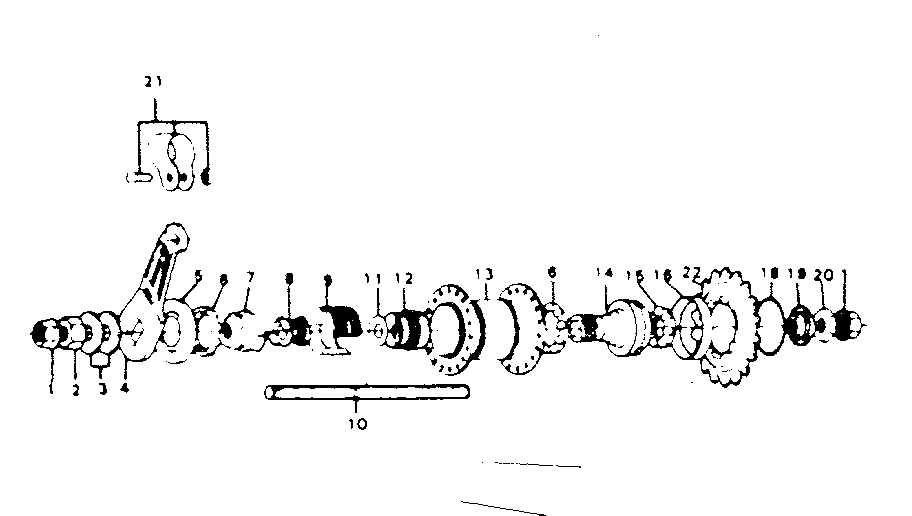 SHIMANO REAR HUB