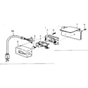 Craftsman 113239291 on/off power outlet 60382 and mounting bracket diagram