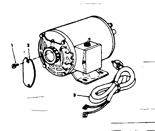 Motor parts list