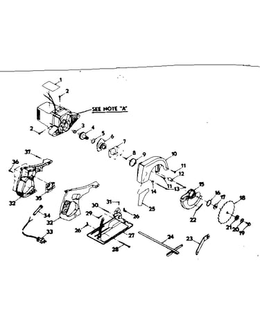 Base and blade assembly