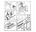 Kenmore 1068750870 accessory kit parts diagram