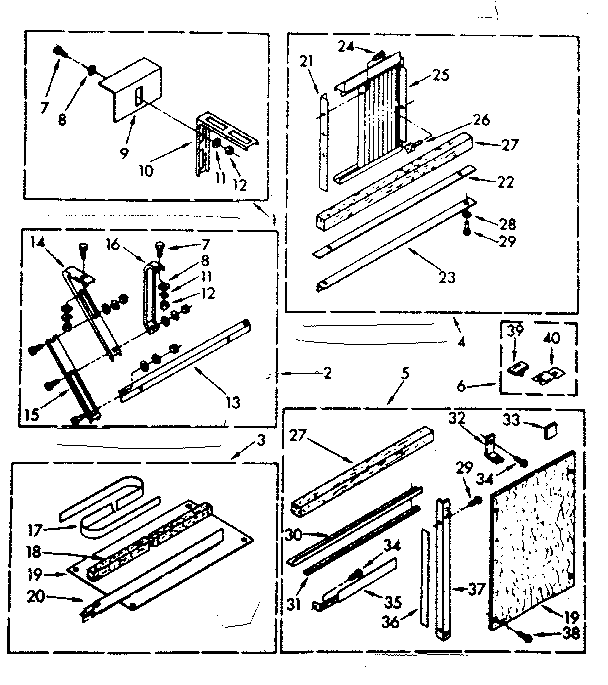 Accessory kit parts