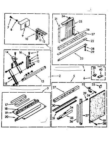 Accessory kit parts