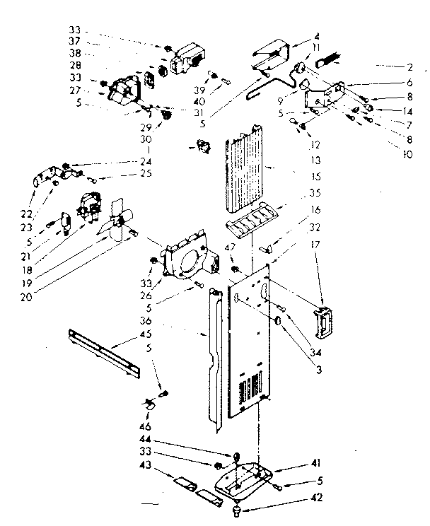 Air flow and control parts