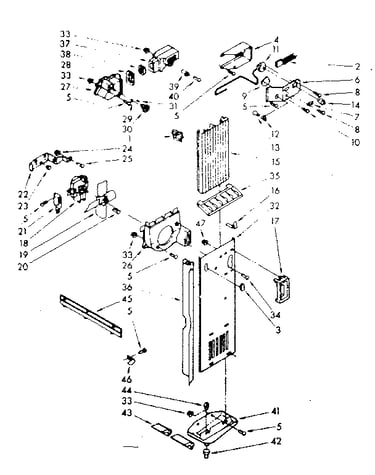 Air flow and control parts