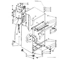 Kenmore 1068648425 cabinet parts diagram