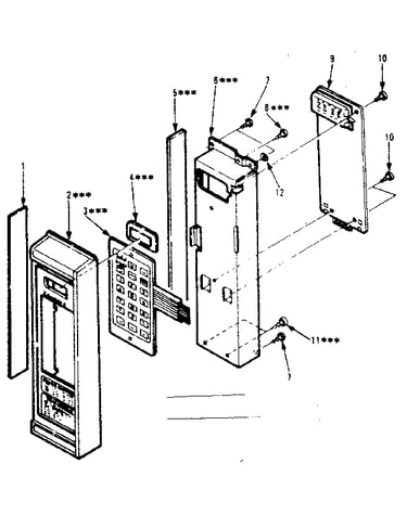 Control panel parts