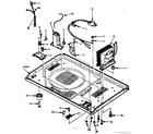 Kenmore 5658778611 microwave parts diagram