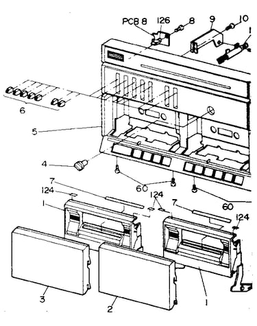 Cabinet exploded view i