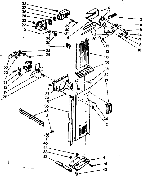 Air flow and control parts