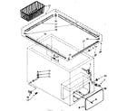 Kenmore 1988162815 cabinet parts diagram