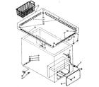 Kenmore 1988162885 cabinet parts diagram