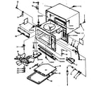 Kenmore 5658778621 cabinet parts diagram