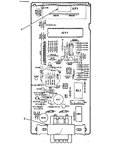 Power and control circuit board 12982