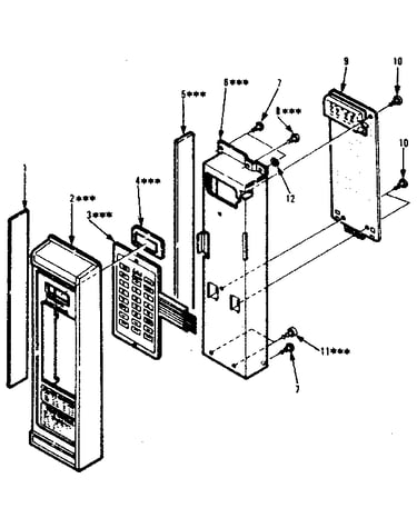 Control panel parts