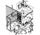 Kenmore 5658788611 switches and microwave parts diagram