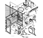 Kenmore 5648888611 switches and microwave parts diagram