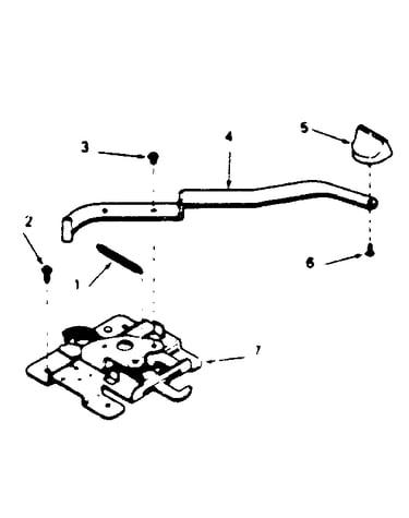 Oven door lock section