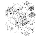 Kenmore 2784418492 lower body section diagram