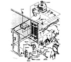 Kenmore 5648788691 switches and microwave parts diagram