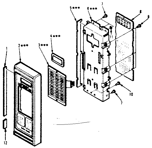 CONTROL PANEL PARTS