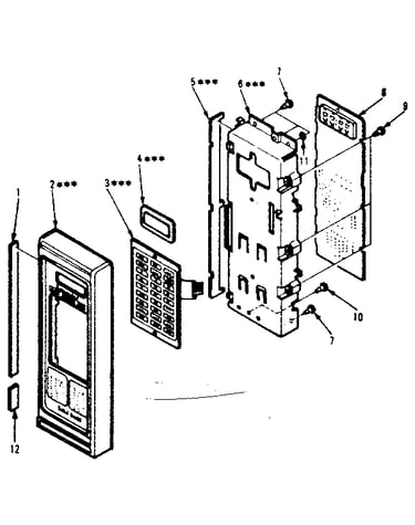 Control panel parts