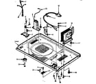Kenmore 5658768611 microwave parts diagram