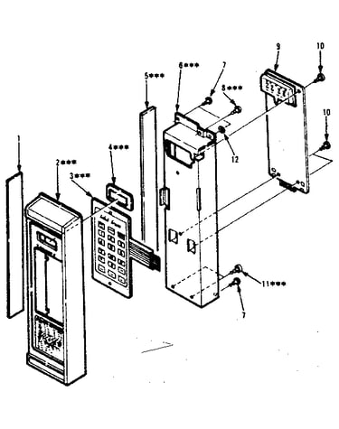 Control panel parts