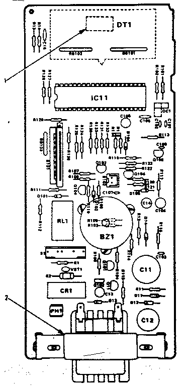 Power and control circuit board
