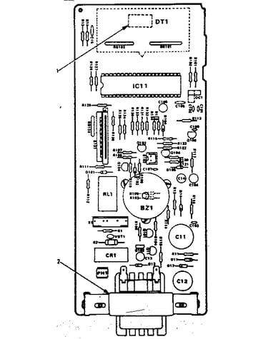 Power and control circuit board