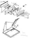 Top and console parts
