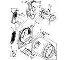 Kenmore 11086573620 bulkhead parts diagram
