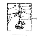Kenmore 11083380400 water pump parts diagram