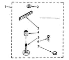Kenmore 11081320130 miscellaneous parts diagram