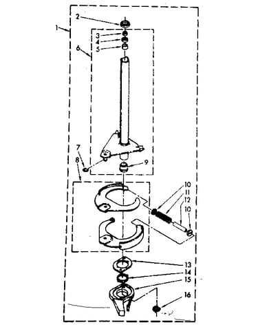Brake and drive tube parts