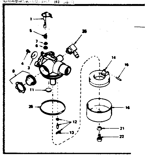 Carburetor no. 632300