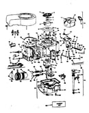 Cylinder, crankshaft & engine base group