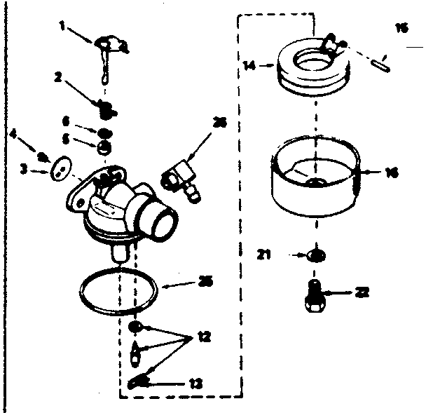 Carburetor no. 632053