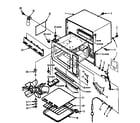 Kenmore 5668868520 cabinet parts diagram