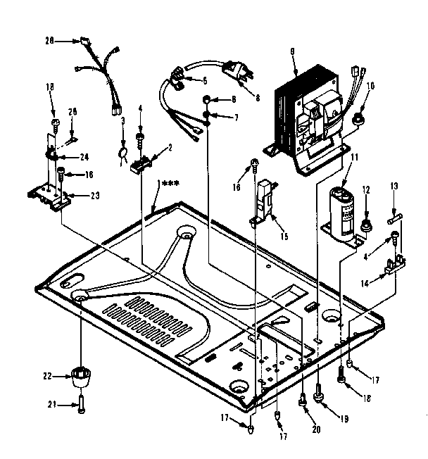 MICROWAVE PARTS